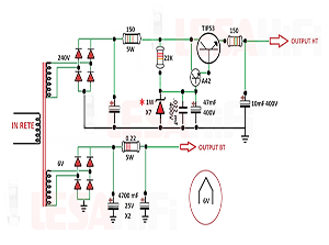 Alimentatore HT-LT 1